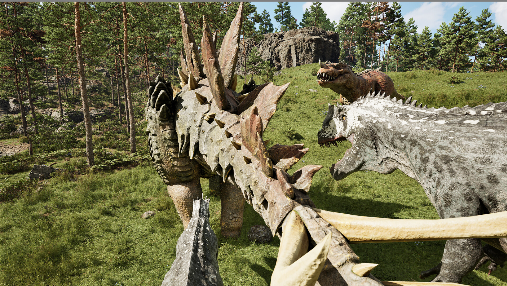 怪兽巢穴游戏截图-多人组队战斗场景